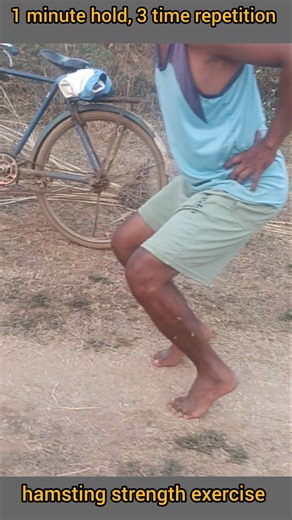 hamstring strength exercise 💪#strength #absworkout #youtubeshorts