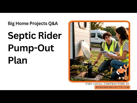 Tiny House Septic Rider Pump-Out Agreement Tips