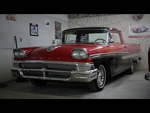 1958 Ford Ranchero 292 Y-block V8 3 spd at Country Classic Cars