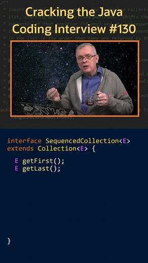 What is a Sequenced Collection ? - Cracking the Java Coding Interview