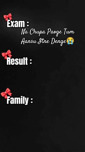 Chhor Denge song #exam #result #family #youtubeshorts