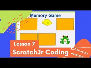 ScratchJr Coding Lesson 7 | How to Make a Memory Game | Beginner Programming