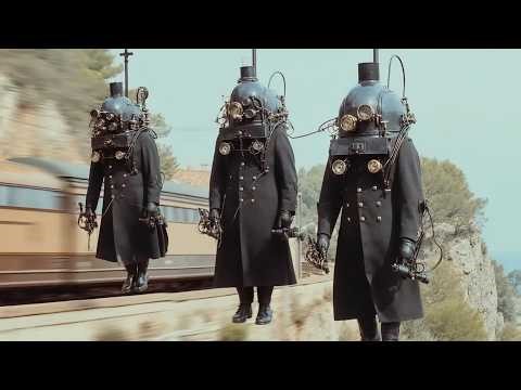 Surreal Retro Steampunk Fantasy