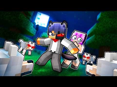 PROTECTING the HERD as a WOLF in Minecraft!