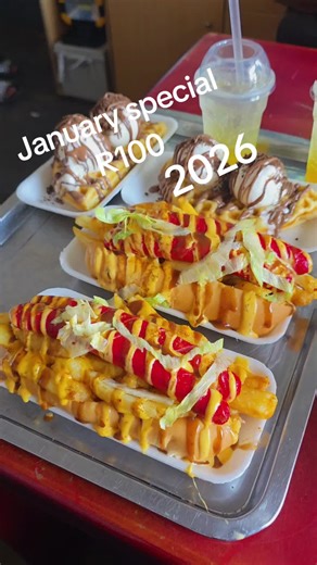 January Special: Enjoy R100 Double Viennas and Waffles