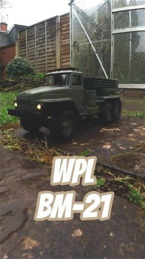 New WPL BM-21 Grad Rocket Launcher #rcoffoad #rccar #rctank