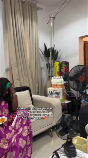 Uche Nancy's Heartwarming Surprise from Her Team