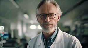 physicist with a specimen reflect the dedication and precision required for their field