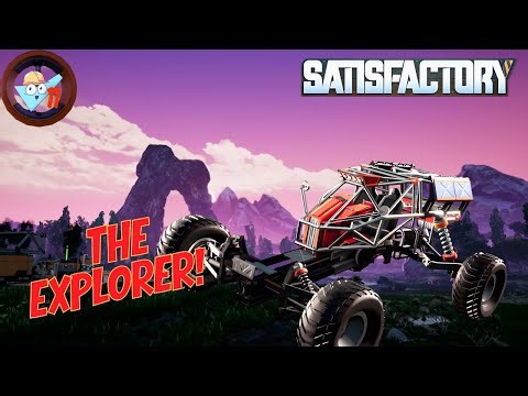 I Unlocked a Dune Buggy in Satisfactory and it is Fun to Drive!