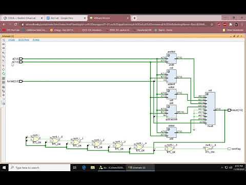 Vivado Verilog 8-Bit ALU