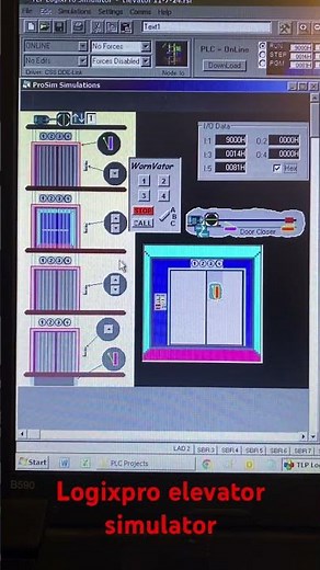 Logixpro Elevator Simulator.