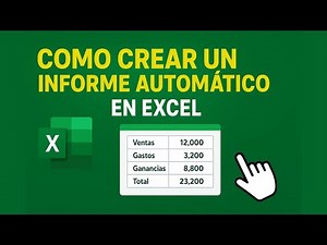 Cómo Crear un Informe Automático en Excel con Tablas Dinámicas 📊 [Paso a Paso]