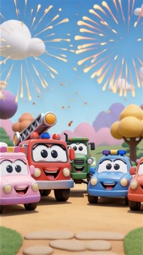 🚜 Colorful Tractor & Friends | Wonder Wheels TV | Fun Kids Cartoon