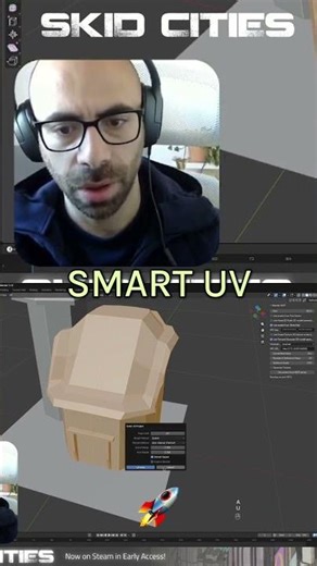 Blender Magic: Mirror, Decimate, Unwrap for MAX Detail! #shorts
