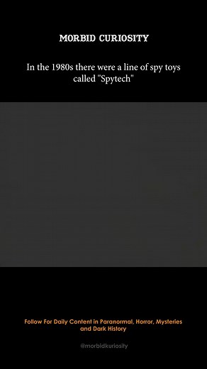 269K views · 80 reactions | Way back in the ’80s and ’90s, there were plenty of spy toys on the market that actually were sold to kids as ways to snoop on people. And some of them were even actual spy gadgets. #spy #spykids #nosta #nostalgia #gadgets #gadget #morbidkuriosity | Morbid Curiosity | Facebook