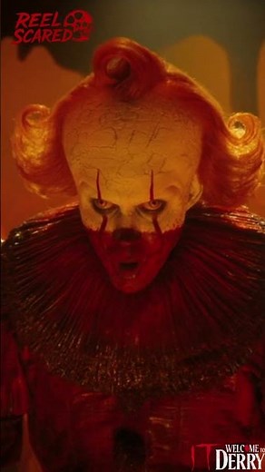 Pennywise Shows The Deadlights To The Whole School |Welcome to Derry Episode 8 #horror #pennywise