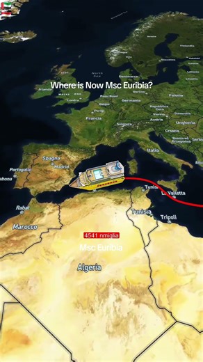 Msc Euribia Cruise Ship Current Position