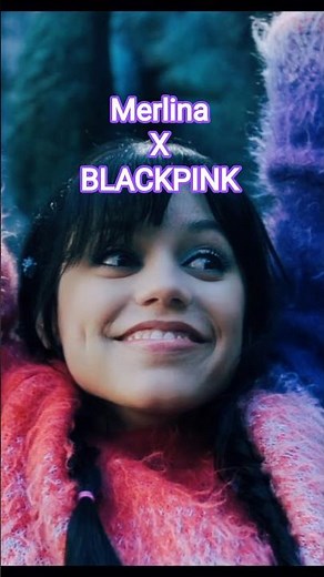 escena completa de merlina bailando #dance #blackpink #merlinatemporada2 #jennaortegawednesday