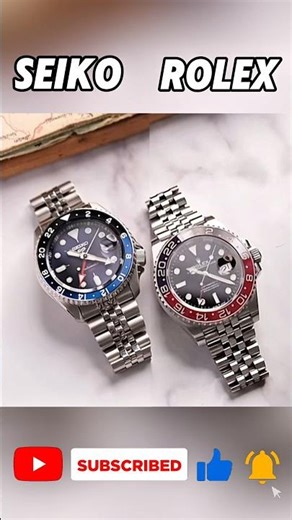 Rolex vs Seiko — Can You Tell Which Is Which? 👀🔥