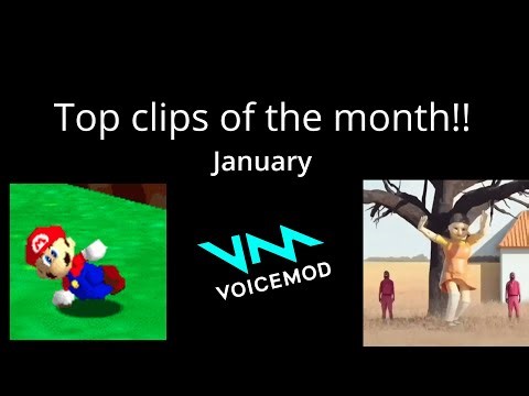 top Voicemod community clips of the month | January 2026 #voicemod #voicetrolling #ugc