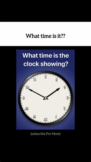 What time is the clock showing ⏰?