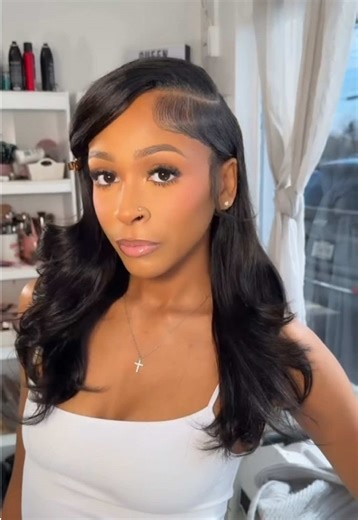 When your hairstylist and mua never disappoint 🥹 #fineshit