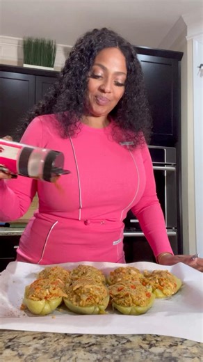Let’s make Mirliton ( Stuffed Chayote Squash) take out the seafood and add Lions Mane mushrooms #holidayrecipes #healthyfood | Chef Joya