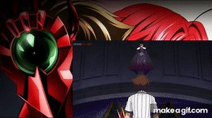 High School DxD Hero Juggernaut Drive Issei on Make a GIF