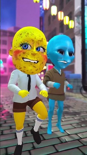 Squidward makes Spongebob CRY 😓🧽😨 #funny #spongebob