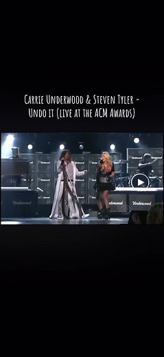 Carrie Underwood & Steven Tyler Perform 'Undo It' Live
