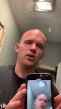 Huge pimple pop all over the mirror