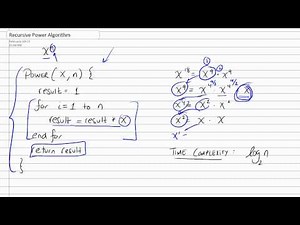 Recursive Power Algorithm