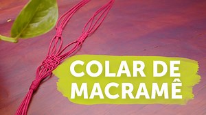 87K views · 3.5K reactions | Nesse tutorial passo a passo eu ensino como fazer um colar de macramê usando o nó quadrado. | Osana Macramê | Facebook