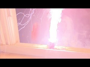 Flash Powder Reaction In Slow-Motion