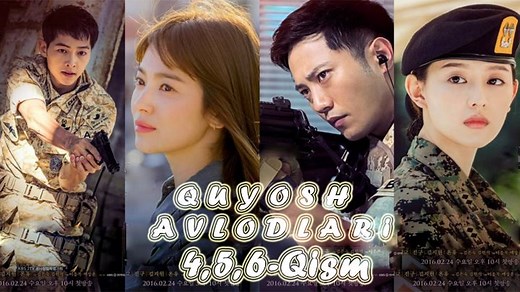 Quyosh Avlodlari 4-5-6-qism (Korea seriali o'zbek tilida)