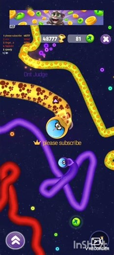 My Talking Tom 2: Space Trails INSANE High Score! 🚀🐍
