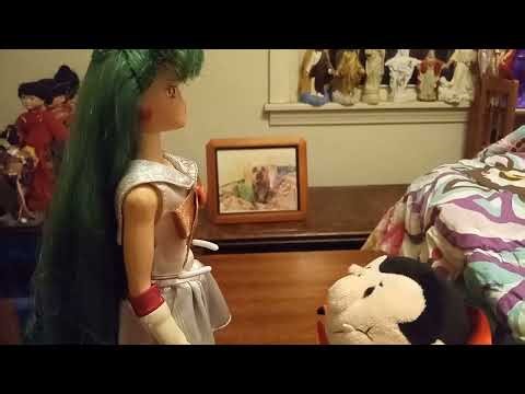 SAILOR PLUTO FIGHT Count Dracula