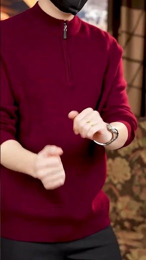 Enliven Emberline Quarter-Zip Knit Pullover