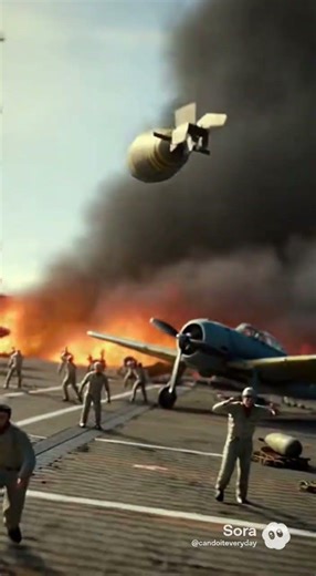 Miniatures — WW2 Battle of Midway | Cinematic Dive Bombers & Burning Carriers — 4K Ultra HD