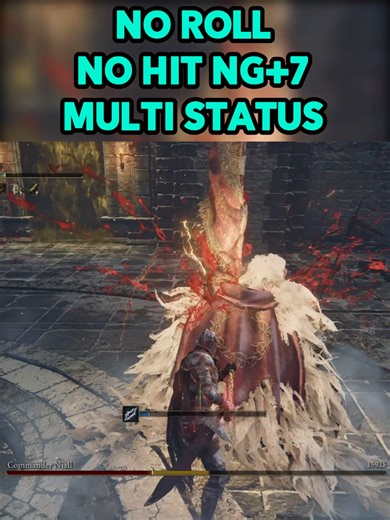 Defeating Commander Niall with Ghizas Wheel Build in Elden Ring