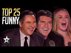 TOP 25 Funniest Britain's Got Talent Auditions