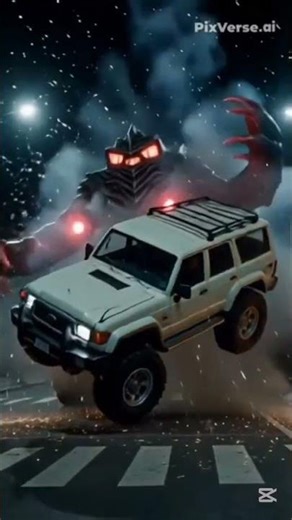 Monster Truck Destroys Moving Supercars | Ultimate Car Destruction #shorts #liftedtrucks