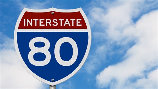 I-80 closed in Bureau County for overpass reconstruction