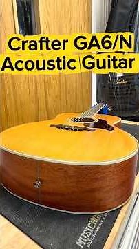 Crafter Acoustic Guitar Setup | Truss Rod, Fret Polish, Action #GuitarSetup #AcousticGuitar #Luthier