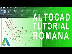 Desen Simplu in Autocad 2. Autocad Tutorial in Romana. Cursuri Autocad. #EliCad