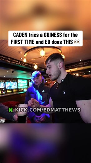 Caden Tries Guinness Beer for the First Time