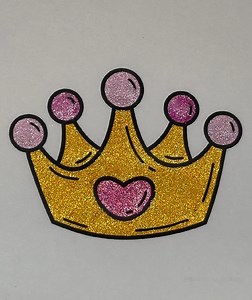 I colored this crown just for you, queen 👑 🫶🏻 #coloring #satisfyingvideo #easycoloring #gelpens #schoolsupplies #GlitterPens #artsandcrafts | Berry Colorful