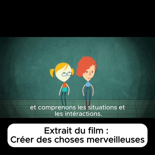 Créer des choses merveilleuses (Amazing Things happen) est une animation qui vise à sensibiliser un public sur l’autisme ainsi qu’à stimuler la compréhension et l’acceptation des spécificités et des capacités de chacun. A voir sur Handicap.live https://www.handicap.live/video/creer-des-choses-merveilleuses-amazing-things-happen-376 | Handicap.fr