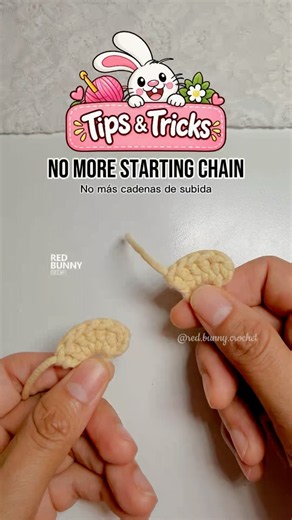 No more starting chain | Never chain 3 again when working double crochet into a magic ring