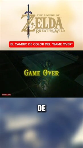 48K views · 900 reactions | El SECRETO del GAME OVER en Zelda Breath of The Wild  . #zelda #breathofthewild #tloz #nintendoswitch | Jump of Time | Facebook